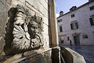 Onofrio Fountain, Stradun, Dubrovnik, Croatia, Europe