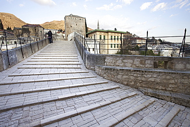 Stari Most Bridge, Mostar, UNESCO World Heritage Site, Bosnia, Bosnia Herzegovina, Europe