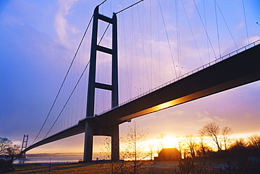 The Humber Bridge, Yorkshire, England