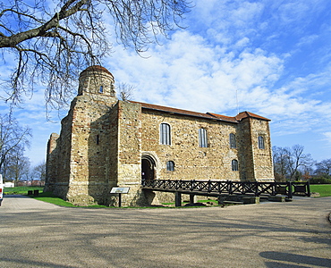 Colchester Castle, the oldest Norman keep in the U.K., built on Roman temple to Claudius, Colchester, Essex, England, United Kingdom, Europe