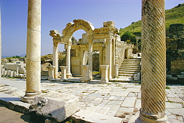 Hadrian's Temple, Ephesus, Turkey, Eurasia