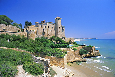 Tamarit Castle, Tarragona, Catalonia (Cataluna), Spain, Europe