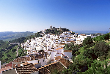 Village of Casares, Malaga area, Andalucia, Spain, Europe