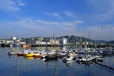 The harbour, Cherbourg, Normandy, France, Europe