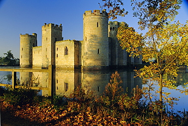 Bodium Castle, Bodium, East Sussex, England, UK, Europe