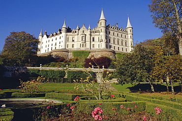 Dunrobin Castle and grounds, near Golspie, Scotland, UK, Europe