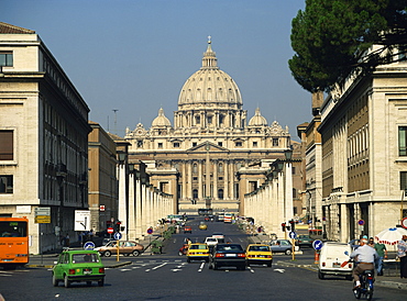 St. Peter's Basilica, The Vatican, Rome, Lazio, Italy, Europe