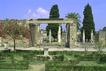 Casa di Fauna, ruins of Pompeii, UNESCO World Heritage site, Campania, Italy, Europe