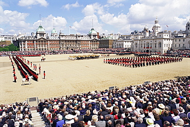 Trooping the Colour, Horseguards Parade, London, England, United Kingdom, Europe