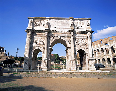 Arch of Constantine, Rome, Lazio, Italy, Europe