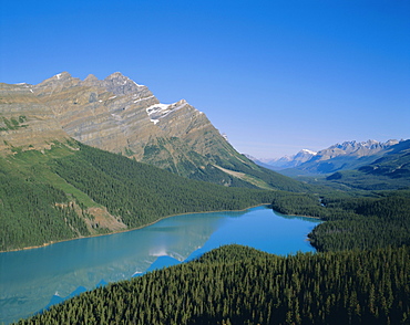 Peyto Lake, Banff National Park, Rocky Mountains, Alberta, Canada