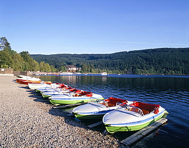 Lake Titisee, Black Forest, Baden-Wurttemburg, Germany, Europe