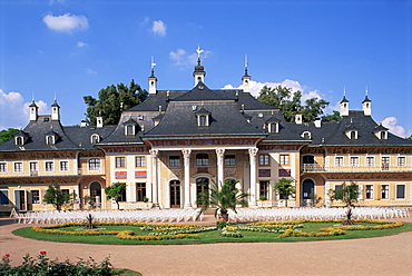 Pillnitz castle, Dresden, Saxony, Germany, Europe