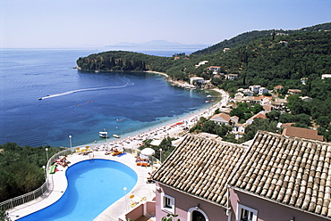 Kalami Bay, Corfu, Ionian islands, Greece, Europe