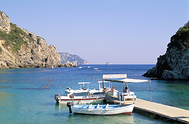 Paleokastritsa, Corfu, Greek Islands, Greece, Mediterranean, Europe