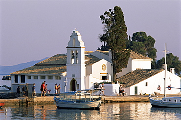 Monastery Vlachema, Kanoni, Corfu, Ionian islands, Greece, Europe