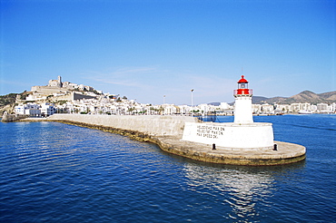 Harbour, Eivissa, Ibiza, Balearic Islands, Spain, Mediterranean, Europe