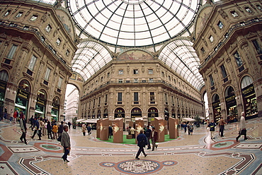 Galleria Vittorio Emanuele, Milan, Lombardy, Italy, Europe