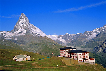 Riffelberg and Matterhorn, Valais, Switzerland, Europe