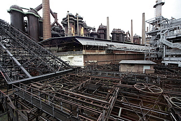 Volklingen Ironworks, UNESCO World Heritage Site, Volklingen, Saarland, Germany, Europe