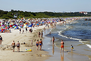 Baltic Sea spa of Ahlbeck, Usedom, Mecklenburg-Western Pomerania, Germany, Europe