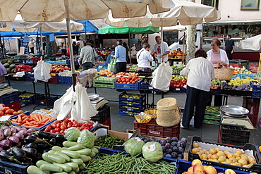 Market at Pollenca, Mallorca, Balearic Islands, Spain, Europe