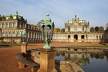 Zwinger Palace, Dresden, Saxony, Germany, Europe