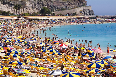 Playa de Tauro, Gran Canaria, Canary Islands, Spain, Atlantic, Europe