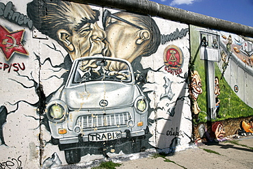 East Side Gallery, Berlin Wall Museum, Berlin, Germany, Europe