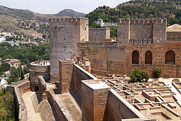 Alhambra, UNESCO World Heritage Site, Granada, Andalusia, Spain, Europe