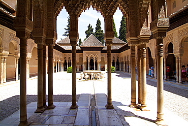 Alhambra, UNESCO World Heritage Site, Granada, Andalusia, Spain, Europe