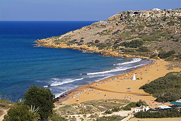 Ramla Bay, Gozo, Malta, Mediterranean, Europe