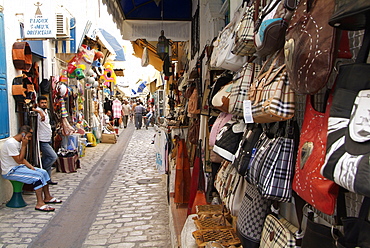 Bazaar in Houmt Souk, Island of Jerba, Tunisia, North Africa, Africa