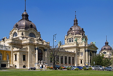 Szechenyi thermal bath, Budapest, Hungary, Europe