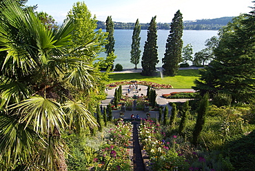 Gardens, Island of Mainau, Lake Constance, Baden-Wurttemberg, Germany, Europe