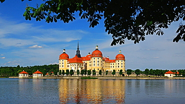 Moritzburg Castle near Dresden, Saxony, Germany, Europe