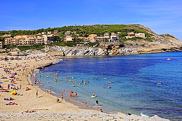 Cala Mesquida near Capdepera, Majorca, Balearic Islands, Spain, Mediterranean, Europe