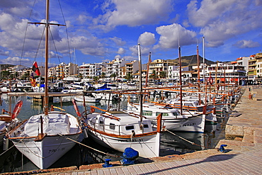 Puerto Pollenca, Majorca, Balearic Islands, Spain, Mediterranean, Europe