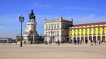 Praca de Comercio, Baixa, Lisbon, Portugal, Europe