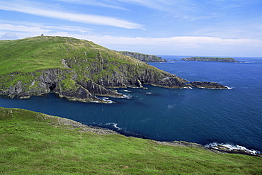 Spain Point and the Kedges Rock near Baltimore, County Cork, Munster, Republic of Ireland, Europe