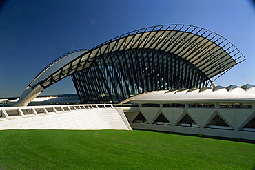 International Airport and TGV rail station, Satolas, Lyon, Rhone, France, Europe