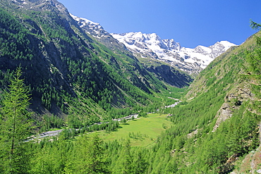 Gran Paradiso National Park, Valnontey Valley near Cogne, Valle d'Aosta, Italy