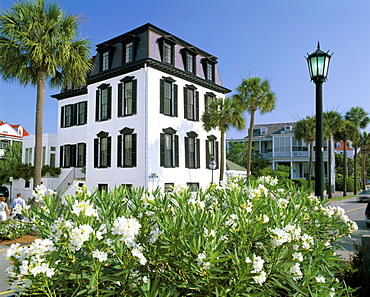 Early 19th century town house, Charleston, South Carolina, United States of America, North America