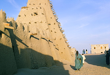 Mosque, Timbuktu (Tombouctou), UNESCO World Heritage Site, Mali, Africa