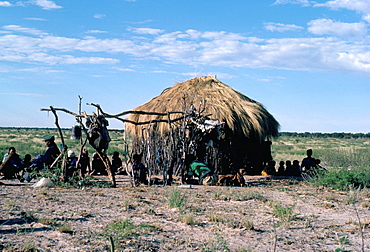 Bushmen, Kalahari, Botswana, Africa