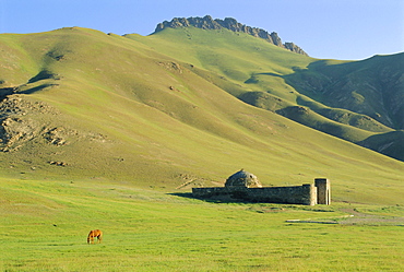 Tash Rabat Caravanserai, south of Naryn, Kyrgyzstan, Central Asia