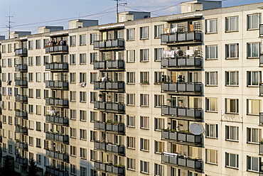 Communist housing estate, Zvolen, Slovakia, Europe