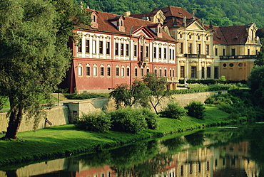 Zbraslavi Castle, Bohemia, Czech Republic, Europe