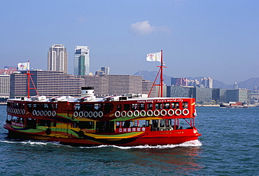 Star Ferry, Victoria Harbour, Hong Kong, China, Asia