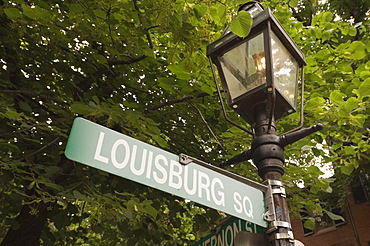 Louisburg Square, Beacon Hill, Boston, Massachusetts, USA